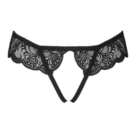 LIVCO CORSETTI FASHION LOVE STORY LC 90679 PANTY CROTCHLESS NEGRO L XL