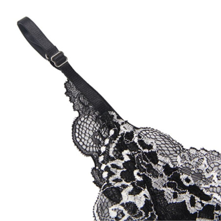 SUBBLIME BABYDOLL TELA TUL PECHO ENCAJE L XL