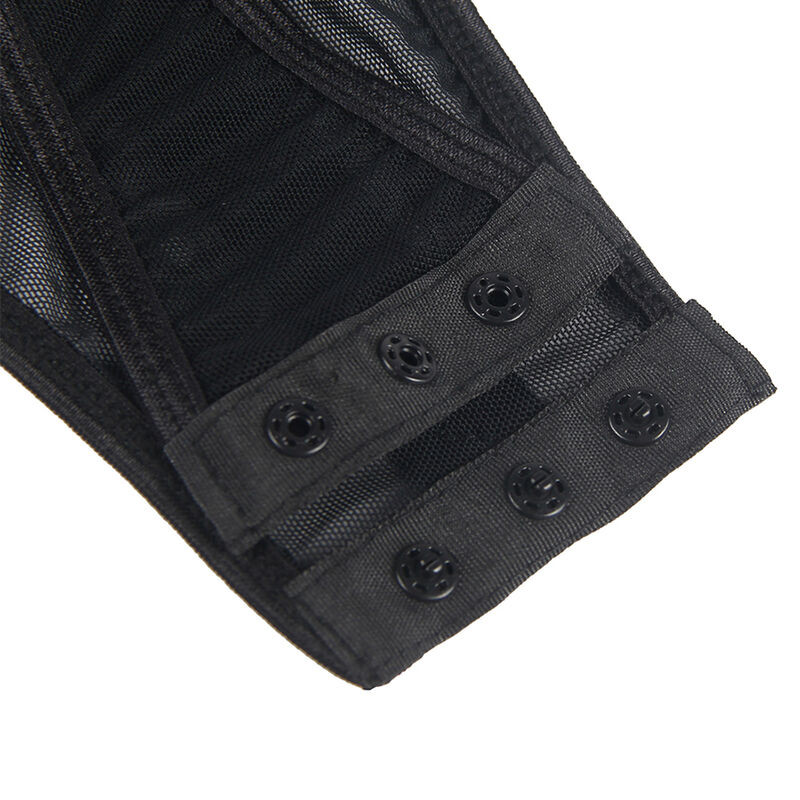 SUBBLIME TEDDY CON LIGUERO DETALLE TIRAS PECHO NEGRO S M
