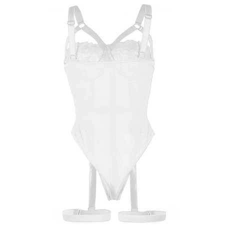 SUBBLIME TEDDY CON LIGUERO DETALLE TIRAS PECHO BLANCO S M