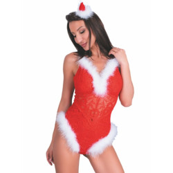 LIVCO CORSETTI FASHION NAUGHTY SANTA LC 90706 BODY NAVIDENO L XL 2