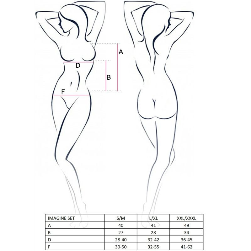 PASSION WOMAN IMAGINE SET TALLA L XL