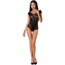 PASSION WOMAN BS064 BODYSTOCKING BLANCO TALLA UNICA 2