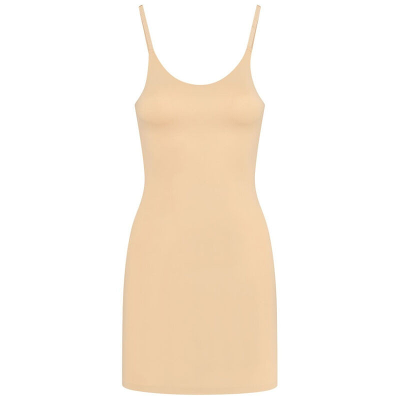 BYE BRA SINGLE VESTIDO INVISIBLE BEIGE TALLA S