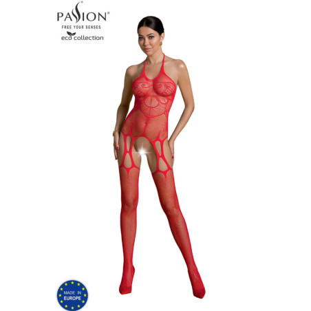 PASSION ECO COLLECTION BODYSTOCKING ECO BS002 ROJO