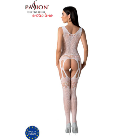 PASSION BS099 BODYSTOCKING BLANCO TALLA UNICA