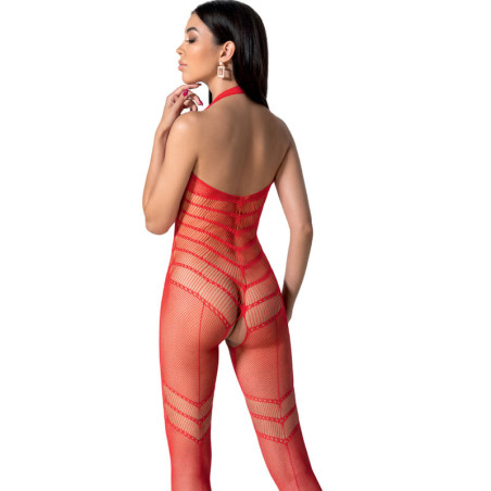 PASSION BS100 BODYSTOCKING ROJO TALLA UNICA