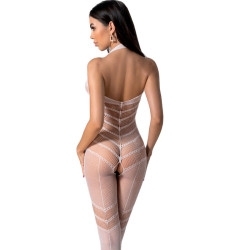 PASSION BS100 BODYSTOCKING BLANCO TALLA UNICA 2