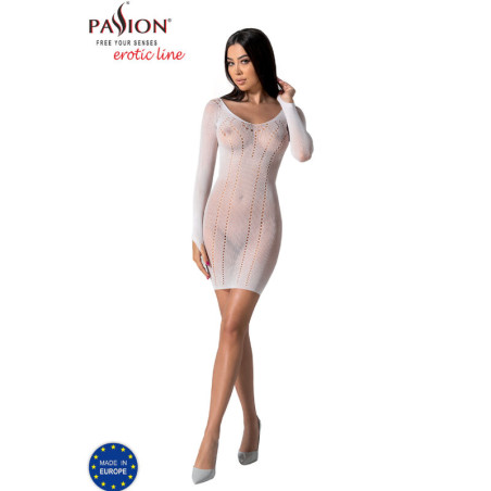 PASSION BS101 BODYSTOCKING BLANCO TALLA UNICA