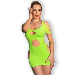CHILIROSE CR 4671 VESTIDO VERDE S M