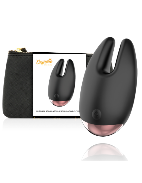 COQUETTE TOYS ESTIMULADOR CLITORIS NEGRO GOLD