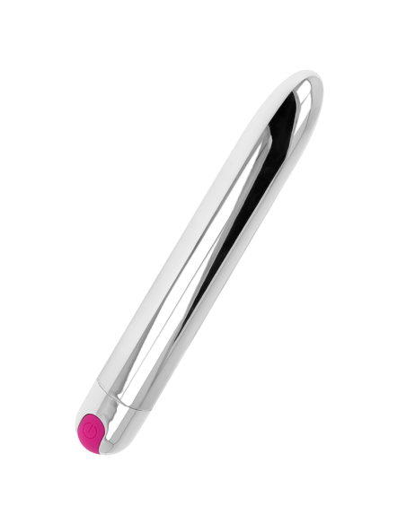 OHMAMA VIBRADOR SILVER RECARGABLE 10 MODOS 185 CM