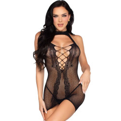 LEG AVENUE 81675 MINI VESTIDO HALTER ROJO TALLA UNICA 2