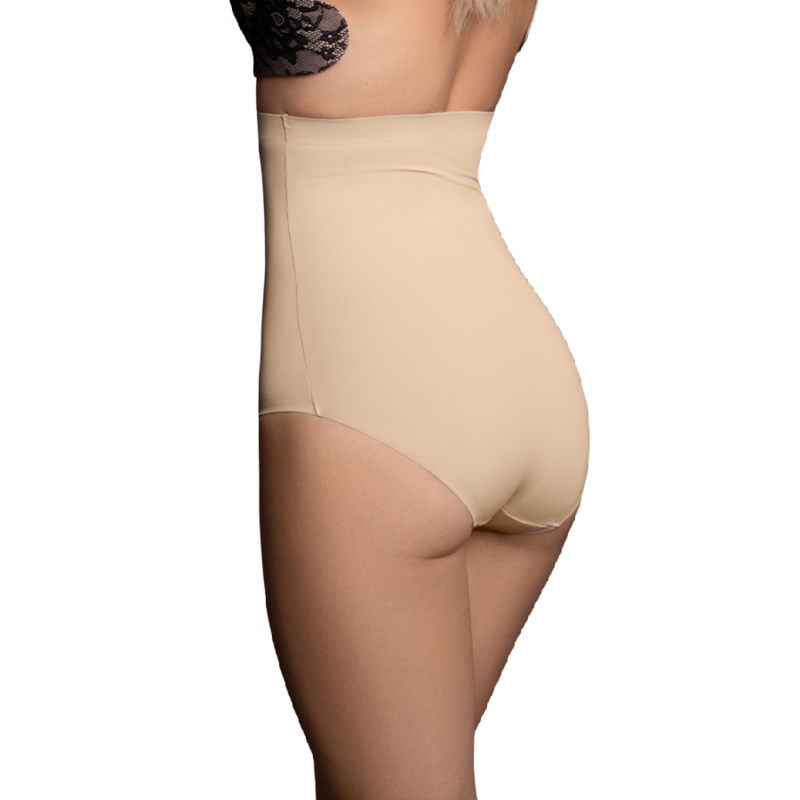 BYE BRA FAJA SIN COSTURAS ESTILO PANTIES BEIGE TALLA S
