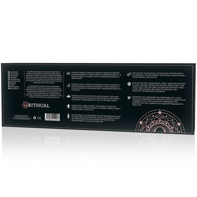 VARITA RITUAL AKASHA RECARGABLE POTENTE 20 NEGRO