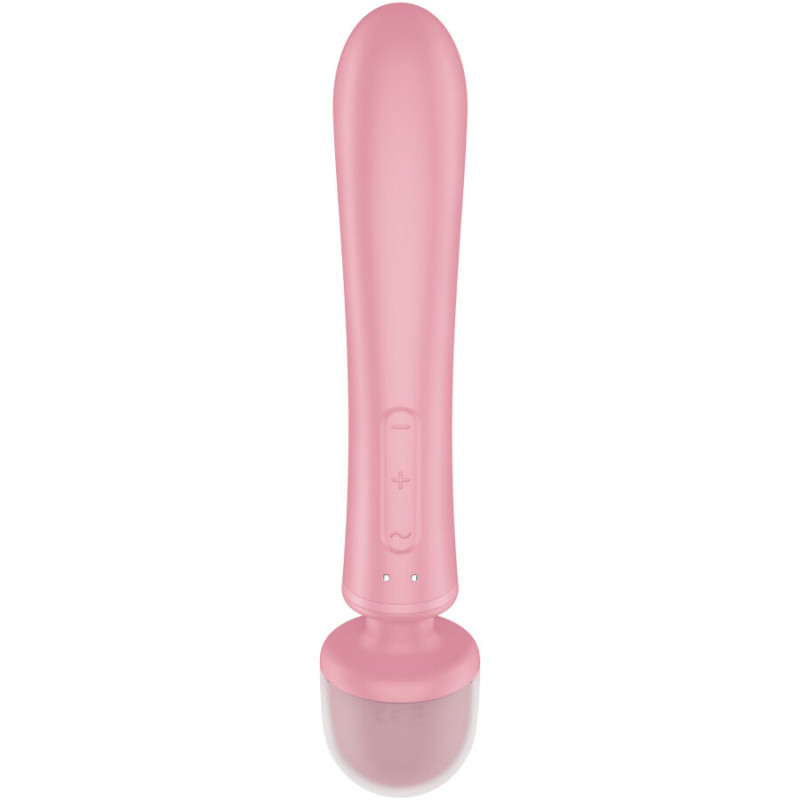 SATISFYER TRIPLE LOVER MASAJEADOR VIBRADOR RABBIT ROSA