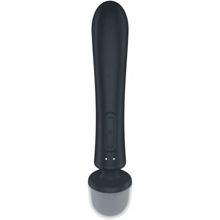 SATISFYER TRIPLE LOVER MASAJEADOR VIBRADOR RABBIT GRIS