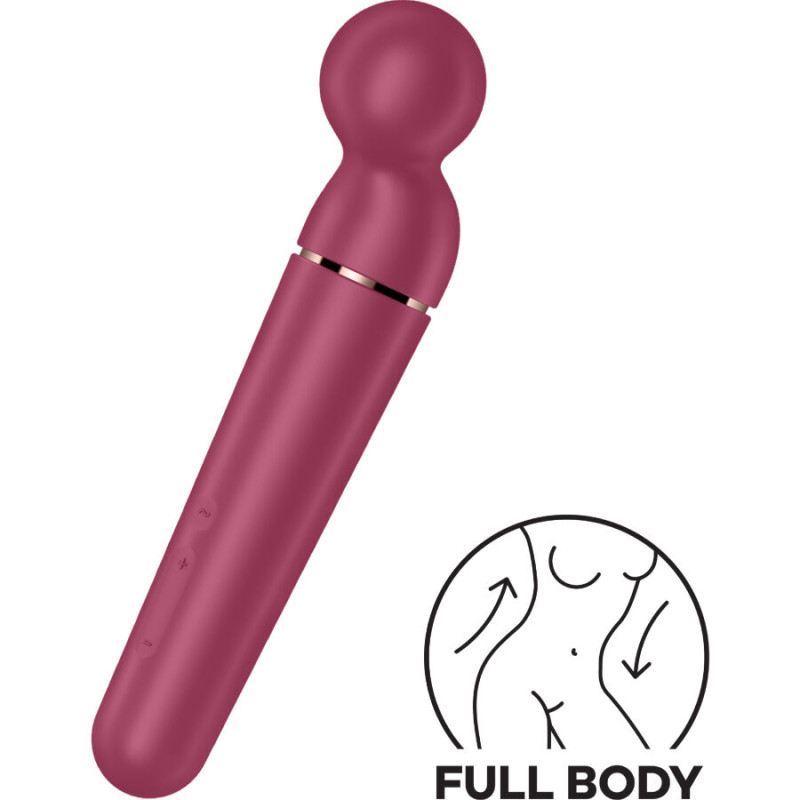 SATISFYER PLANET WAND ER MASAJEADOR VIBRADOR BERRY