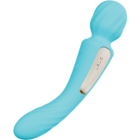 LELO SWITCH VIBRADOR WANDA ESTIMULACION DOBLE CELESTE