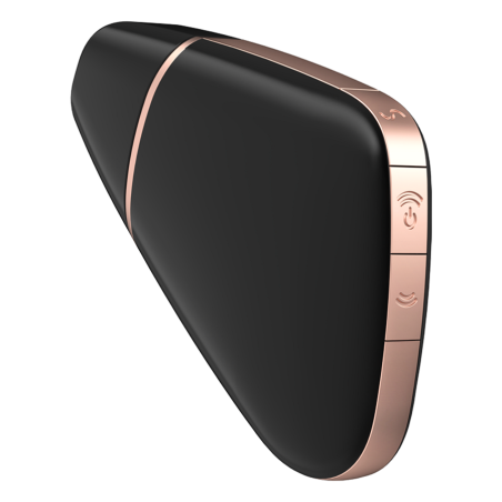 SATISFYER LOVE TRIANGLE ESTIMULADOR Y VIBRADOR NEGRO