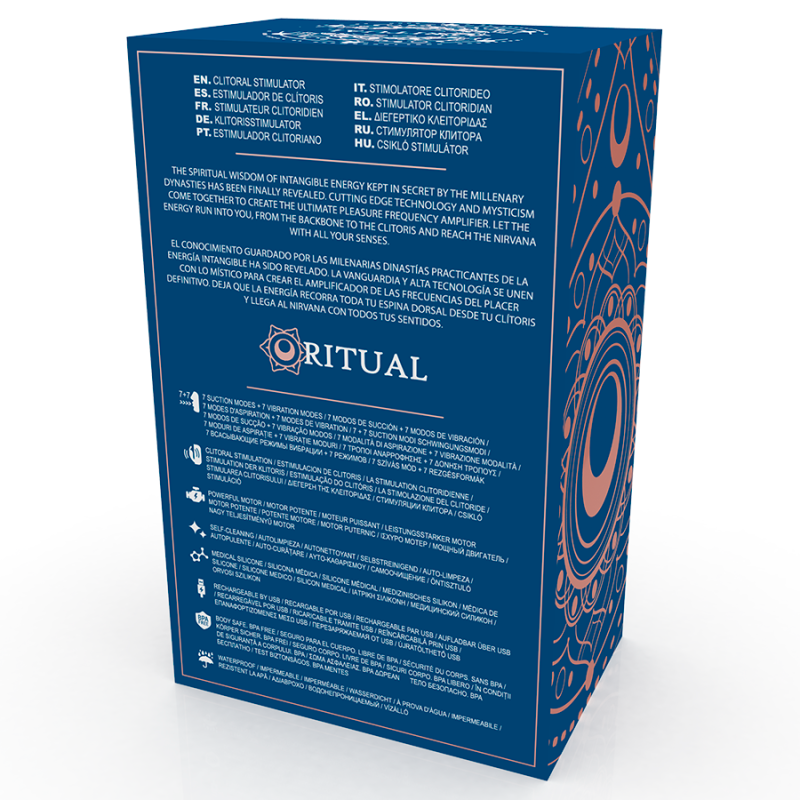 RITHUAL SHUSHU 20 NEW GENERATION CLITORAL AQUA