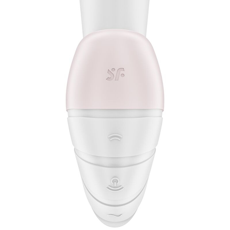 SATISFYER SUPERNOVA ESTIMULADOR Y VIBRADOR BLANCO