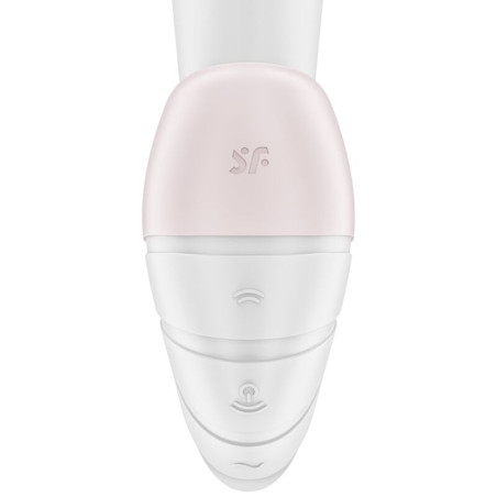 SATISFYER SUPERNOVA ESTIMULADOR Y VIBRADOR BLANCO