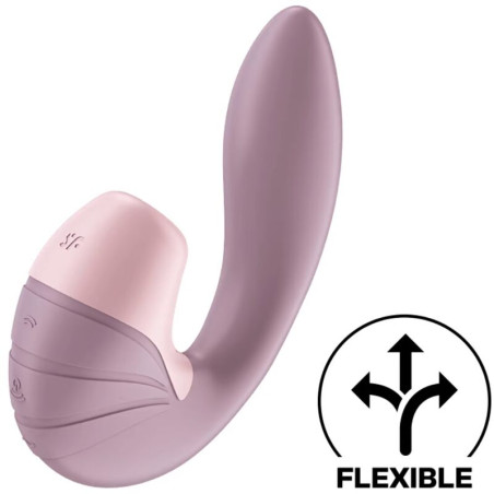 SATISFYER SUPERNOVA ESTIMULADOR Y VIBRADOR ROSA