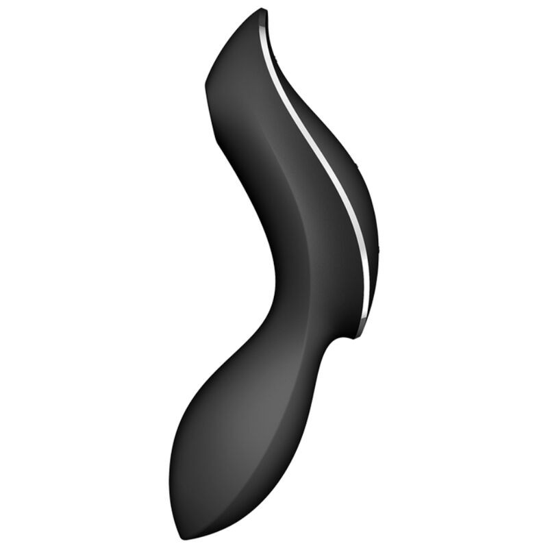 SATISFYER CURVY TRINITY 2 ESTIMULADOR Y VIBRADOR NEGRO
