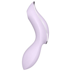 SATISFYER CURVY TRINITY 2 ESTIMULADOR Y VIBRADOR MORADO 2