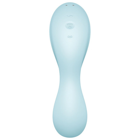 SATISFYER CURVY TRINITY 5 ESTIMULADOR Y VIBRADOR APP AZUL