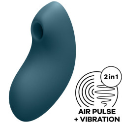 SATISFYER VULVA LOVER 2 ESTIMULADOR Y VIBRADOR BLANCO 2