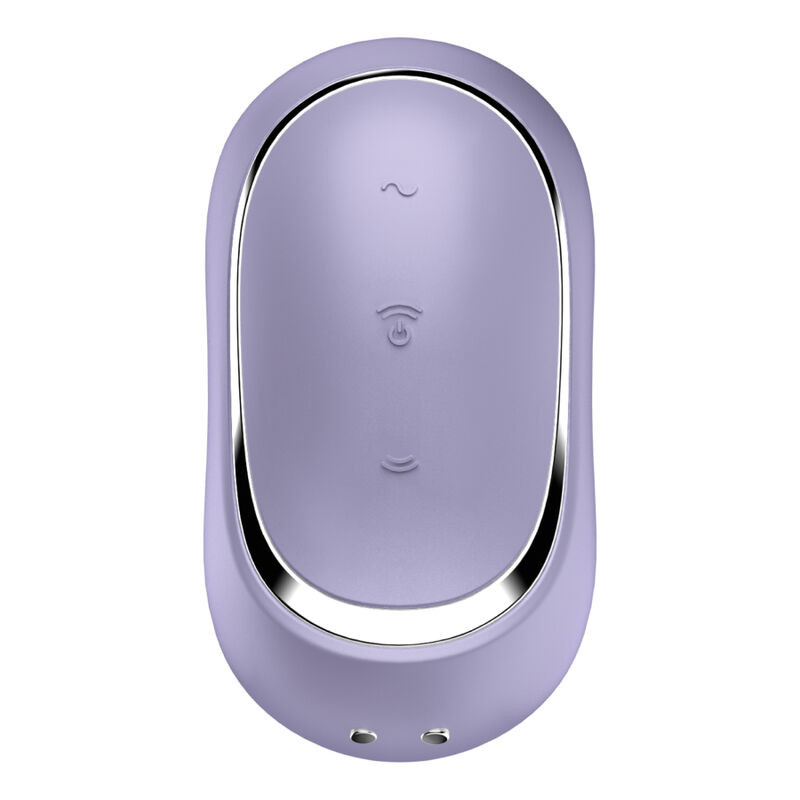 SATISFYER PRO TO GO 2 ESTIMULADOR Y VIBRADOR DOBLE VIOLETA