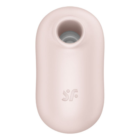 SATISFYER PRO TO GO 2 ESTIMULADOR Y VIBRADOR DOBLE BEIGE