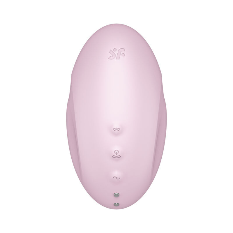 SATISFYER VULVA LOVER 3 ESTIMULADOR Y VIBRADOR ROSA