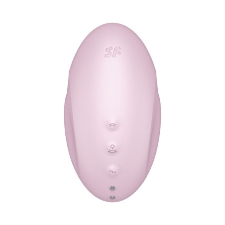 SATISFYER VULVA LOVER 3 ESTIMULADOR Y VIBRADOR ROSA