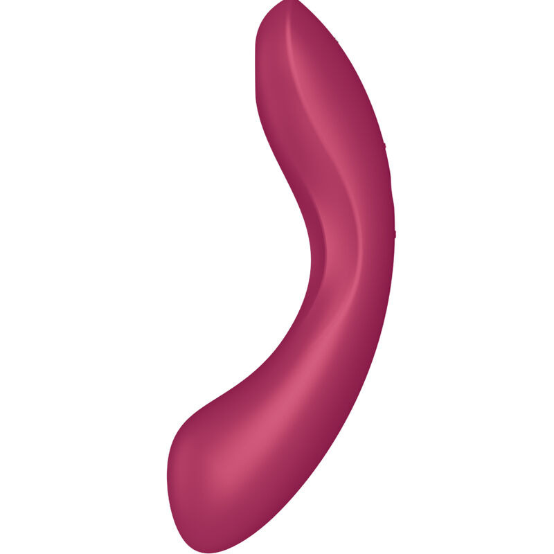 SATISFYER CURVE TRINITY 1 AIR PULSE VIBRATION ROJO