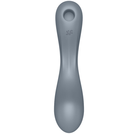 SATISFYER CURVE TRINITY 1 AIR PULSE VIBRATION GRIS
