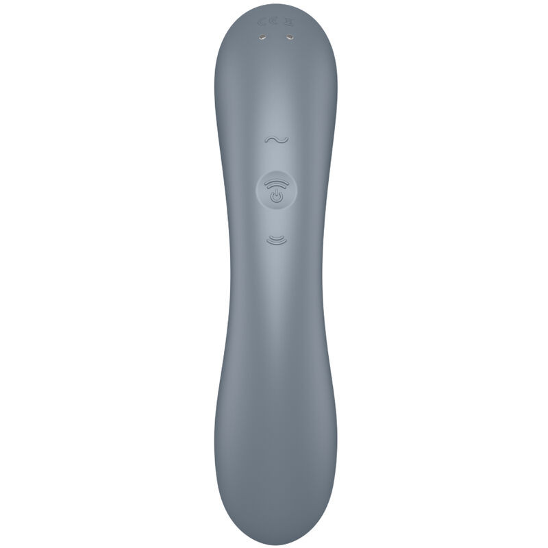 SATISFYER CURVE TRINITY 1 AIR PULSE VIBRATION GRIS