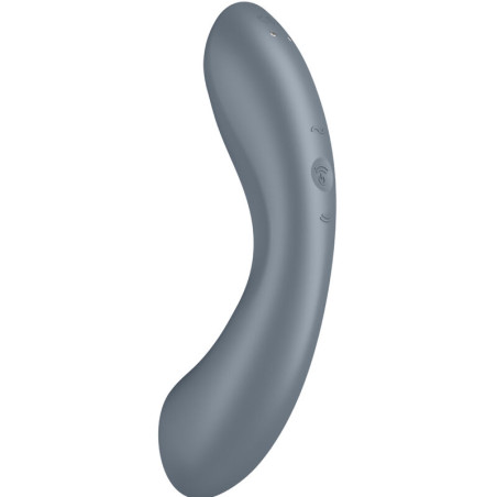SATISFYER CURVE TRINITY 1 AIR PULSE VIBRATION GRIS