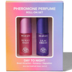 EYE OF LOVE BLOOM SET DE PERFUME ROLL ON CON FEROMONAS DE DIA A NOCHE 2 X 5 ML 2