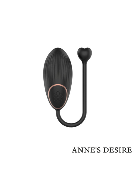 ANNE S DESIRE HUEVO CONTROL REMOTO TECNOLOGIA WATCHME NEGRO GOLD