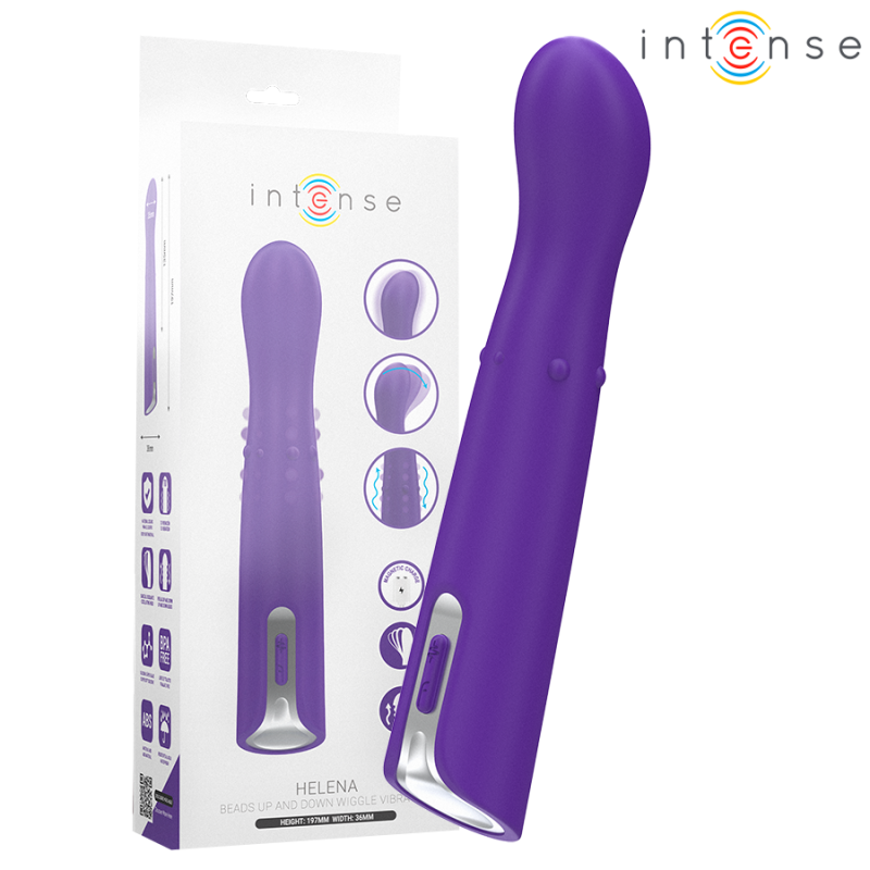INTENSE HELENA VIBRADOR UP DOWN MODO BEADS 135 CM