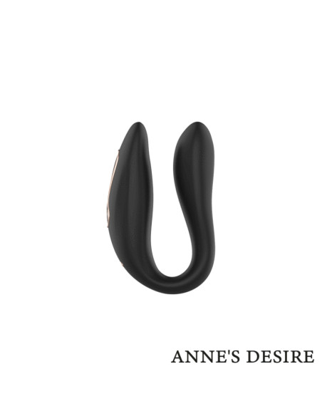 ANNE S DESIRE DUAL PLEASURE TECNOLOGIA WATCHME NEGRO GOLD
