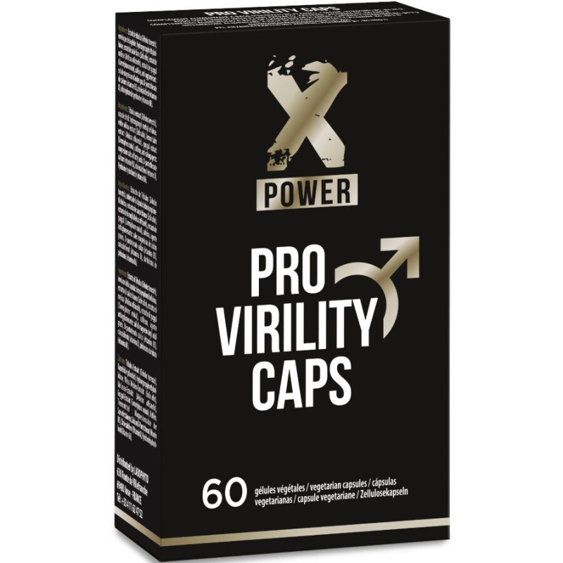 XPOWER PRO VIRILITY CAPSULAS VITALIDAD Y VIRILIDAD 60 UNIDADES