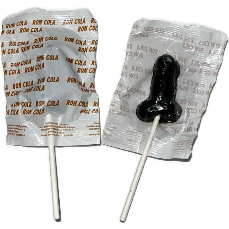 DIABLO GOLOSO 1 PIRULETA PENE RON COLA 10 ALCOHOL
