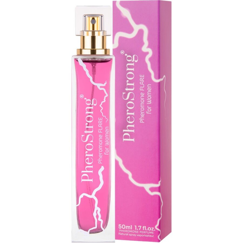 PHEROSTRONG FLARE PERFUME CON FEROMONAS PARA MUJER 50 ML