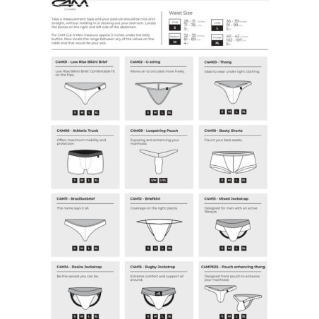 CUT4MEN CALZONCILLO CORTE BAJO AZTEC L