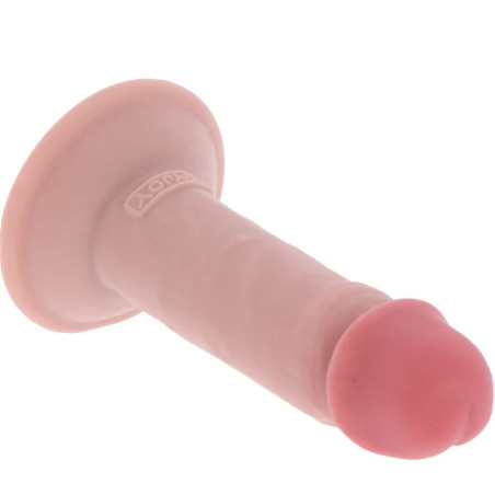 GET REAL DILDO DELUXE DONG GRUESO DE DOBLE DENSIDAD TPE 13 CM