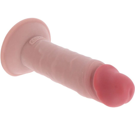 GET REAL DILDO DELUXE DONG GRUESO DE DOBLE DENSIDAD TPE 20 CM